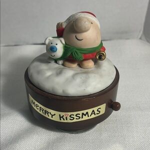 Merry Kissmas Music Box It plays